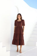 Vestido Lilian Marrom