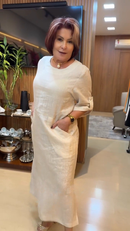 Vestido 100% Linho Rita