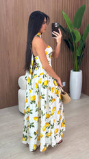 Vestido Longo Limão