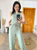Conjunto Pantalona Bordado Camila