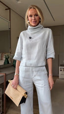Conjunto 100% Linho Look