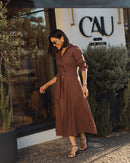 Vestido Linho Helena