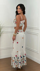 Conjunto Linho Bordado Francesca