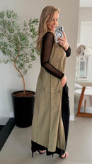 Chemise Monnari em Sarja Cargo com Cinto