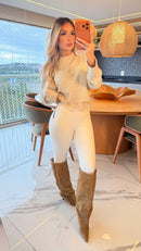 Blusa Tricot Rendada