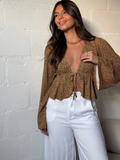 Blusa Manga Longa Onça