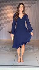Vestido Plissado