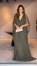 Vestido Paty Verde Oliva