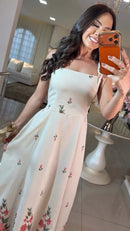 Vestido em Linho Cindy