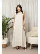 Vestido 100% Linho Regata