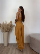 Conjunto Calça Barrel e Corset Gisele