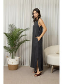 Vestido 100% Linho Regata