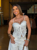Corset Renda Luxo