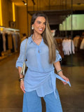 Chemise com Lenço