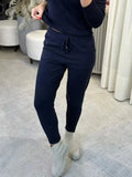 Calça De Tricô Com Barra Italiana Gabi