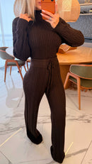 Conjunto Tricot Trançado Georgina