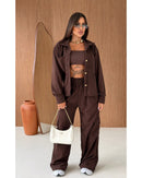 Conjunto (jaqueta+calça) Maíra