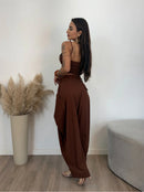 Conjunto Calça Barrel e Corset Gisele