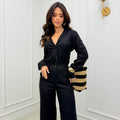Conjunto Linho Camisa Alongada e Pantalona