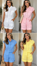 Conjunto Bahamas Linho