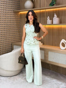 Conjunto Alfaiataria Premium - Blusa em Peplum