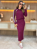 Vestido com casaco