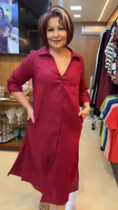 Chemise 100% Linho Tania